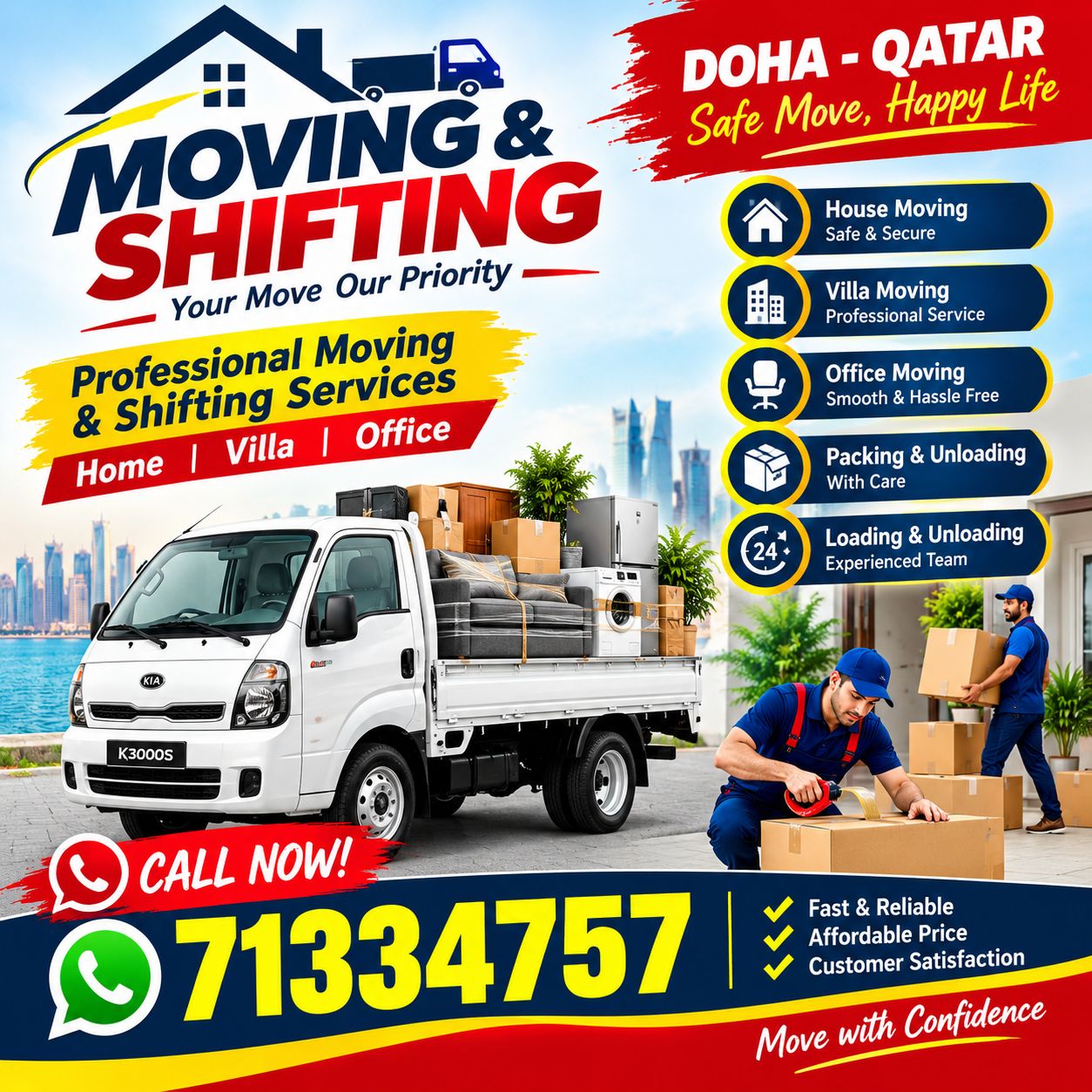 MALE_BEDSPACE unit for rent in Qatar